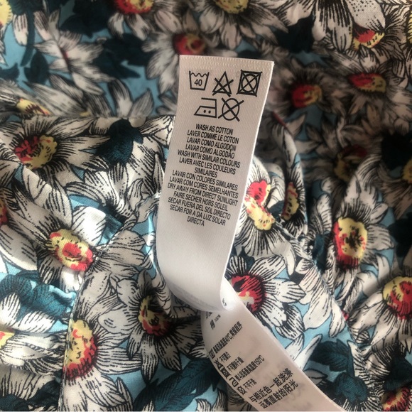 FLORAL DAISY SKIRT RUFFLE RUCHE SKIRT - Picture 15 of 16